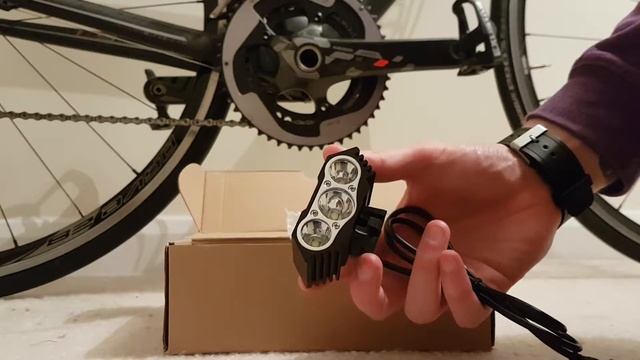 CREE LED Cycling Light 5000 Lumens (Part 1) - Unboxing