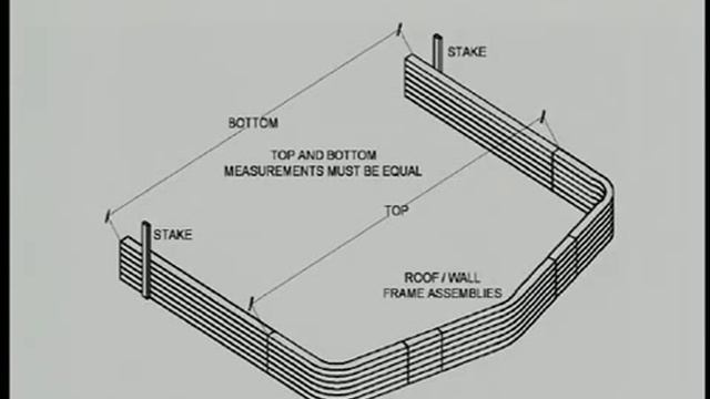 Metal Building Installation Step 3  Roof & Wall Assembly