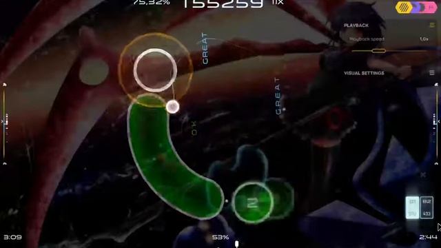 Osu! Lazer // Galaxy Collapse 8.13* // Pass Y Mods Raros Xd