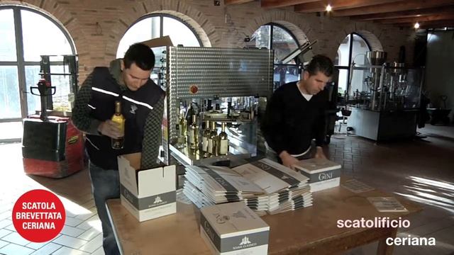 Scatolificio Ceriana - Scatola Brevettata Imbottigliamento Vino Auto 2-3