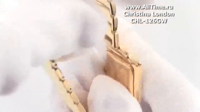 Женские наручные швейцарские часы Christina London CHL-126GW