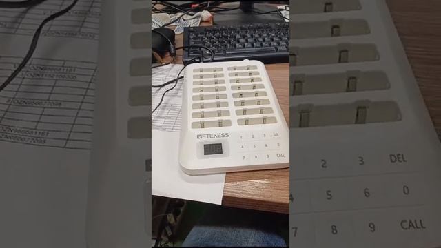 Пейджер Retekess TD157 настройка звука