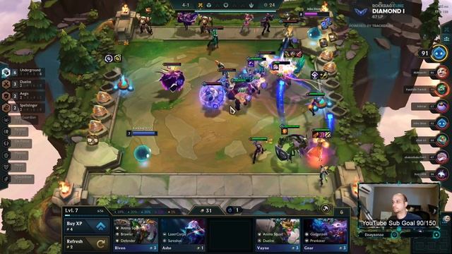 7 Heist GIGA CASHOUT With 6 Undergrounds! | TFT 8.5