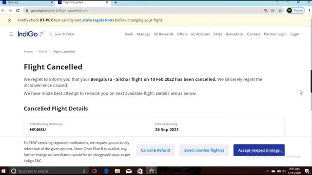 How To Cancel Indigo Flight Ticket With Full Refund Full Process