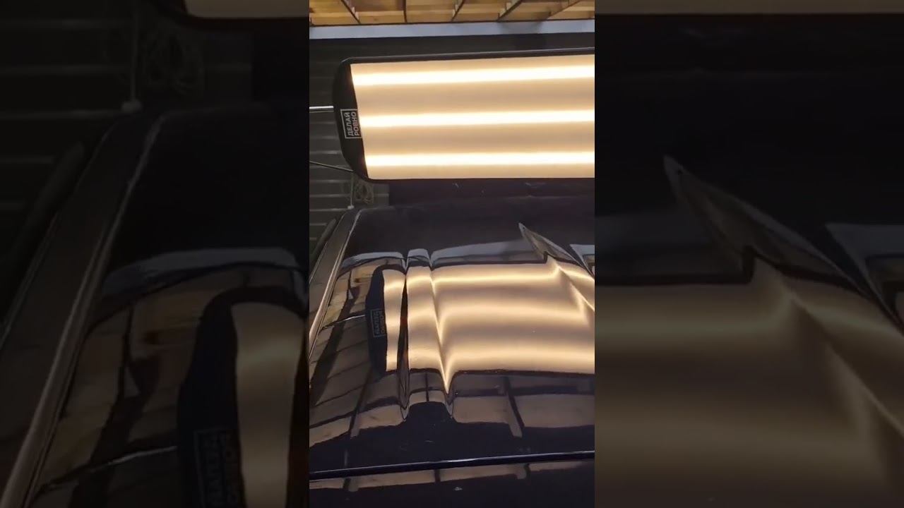 Kia Soul. Дерево упало на крышу. Хозяин попросил сделать хоть что-нибудь, чтобы не пришлось срезать.