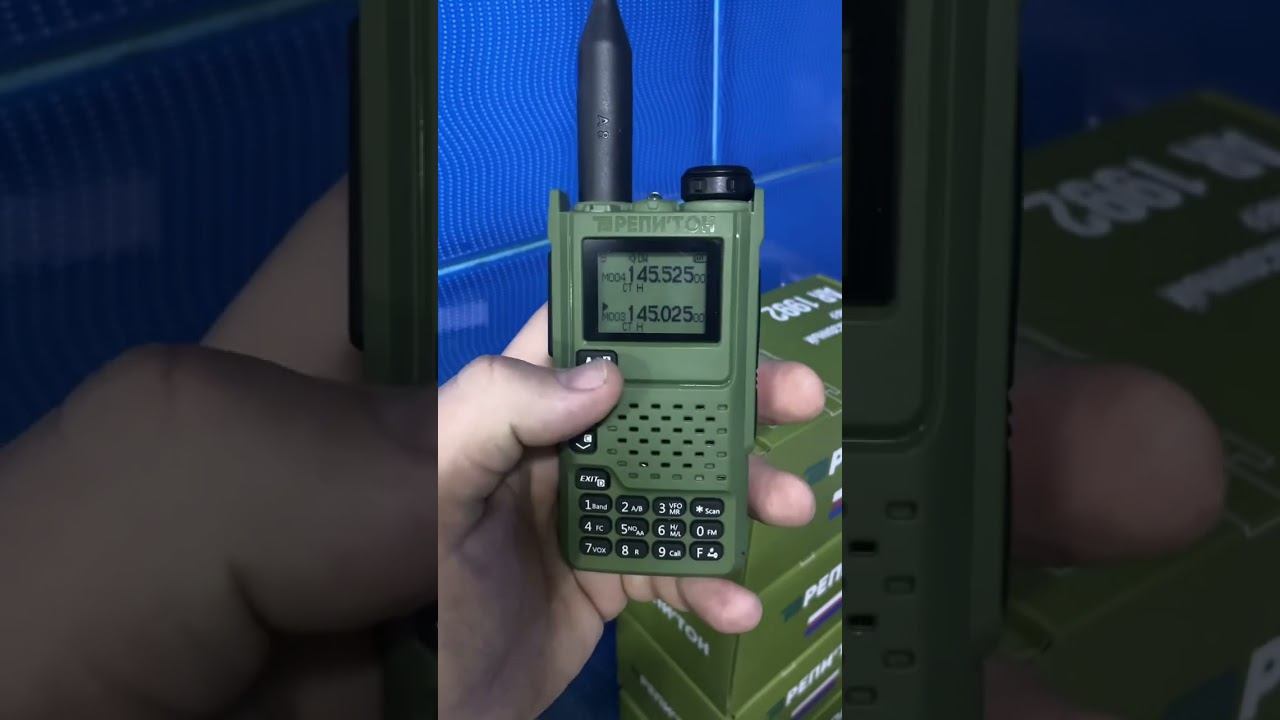 Рация Репитон AR 1992 как ввести частоту. #репитон #всегда #насвязи #tyt #baofeng #рация #охота