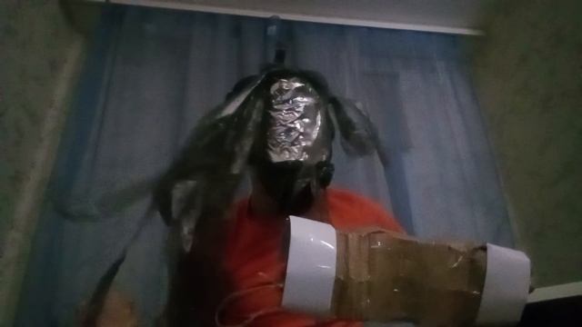 А ты кайфуй моя душа, Игорь Вихорьков, мой кавер на картонной гофрошке