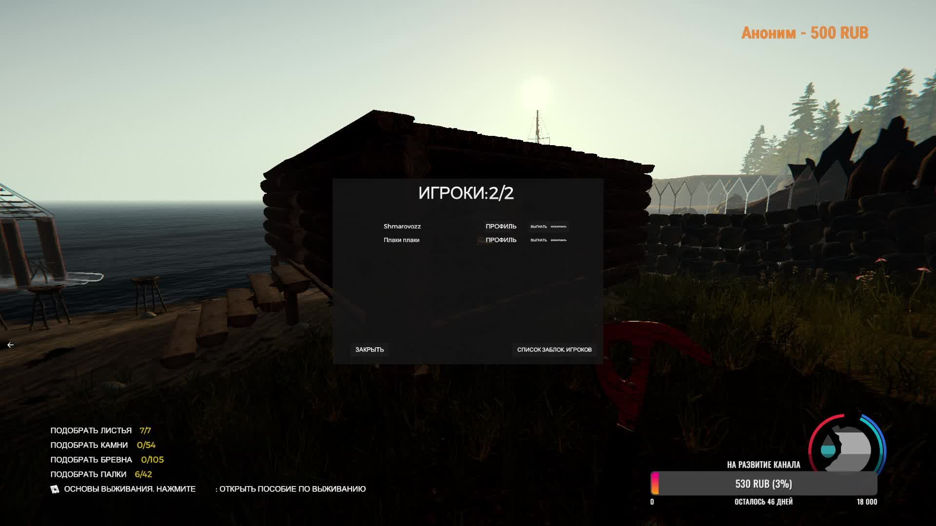 Играем кооператив в Forest