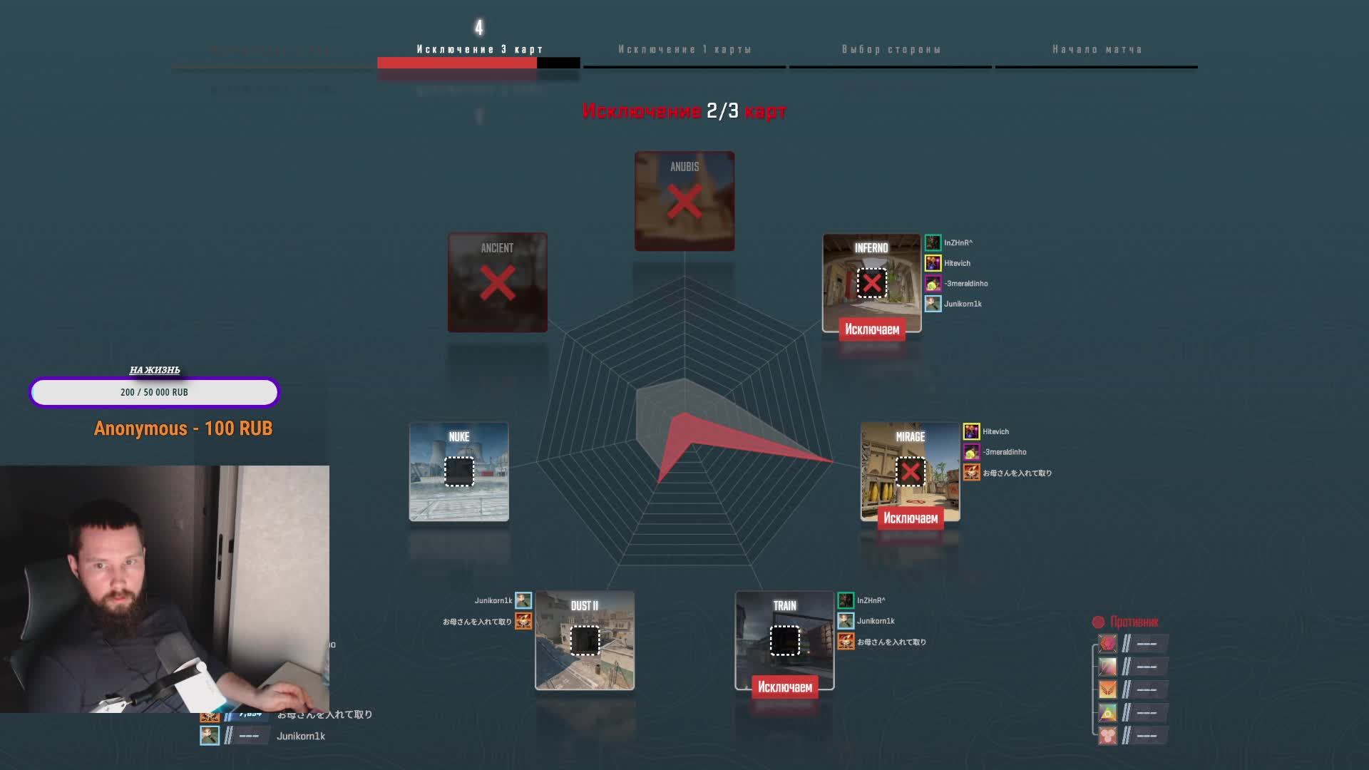 Калибровка премьер-режим 5ый день в CS2