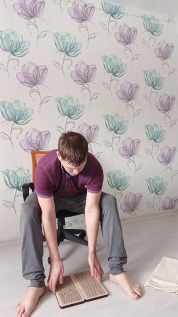 Каки я стоял на гвоздях в первый раз