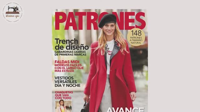 Обзор журнала Patrones 424 - 8/2021/ Sewing Magazine/ August 2021 / Like Burda