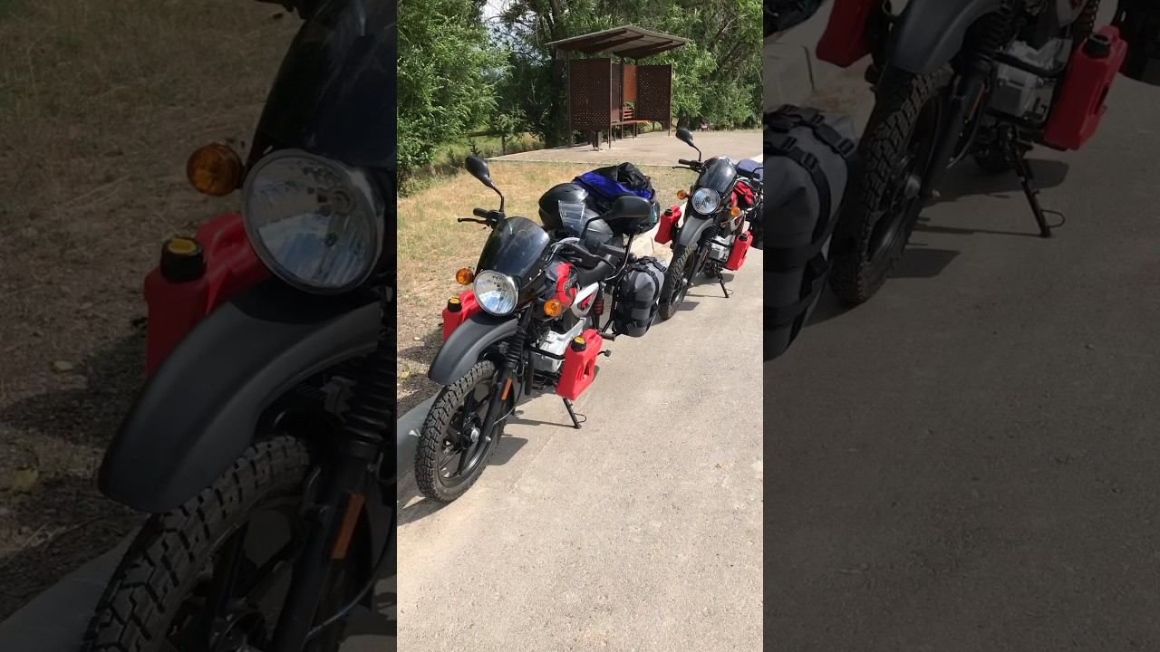 Bajaj Boxer готовы к путешествиям. Тестовый выезд #баджаж #biketraveler #баджажбоксер