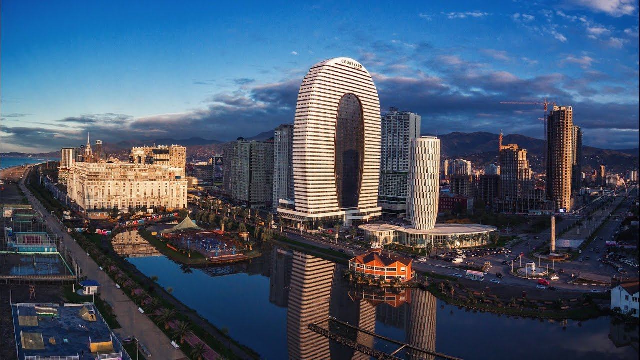 Батуми с высоты под расслабляющую музыку /Batumi With Relaxing Calming Music