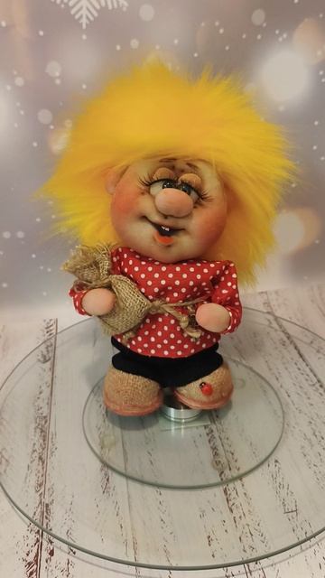 Домовёнок Солнышко оберег для дома