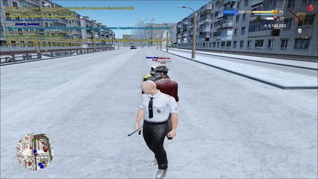 Уход от РП в АФК при погоне