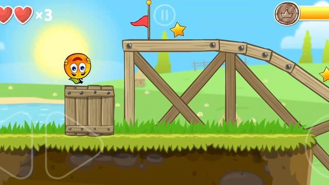 как получить жёлтый шарик в Red Ball 4 уровень 11