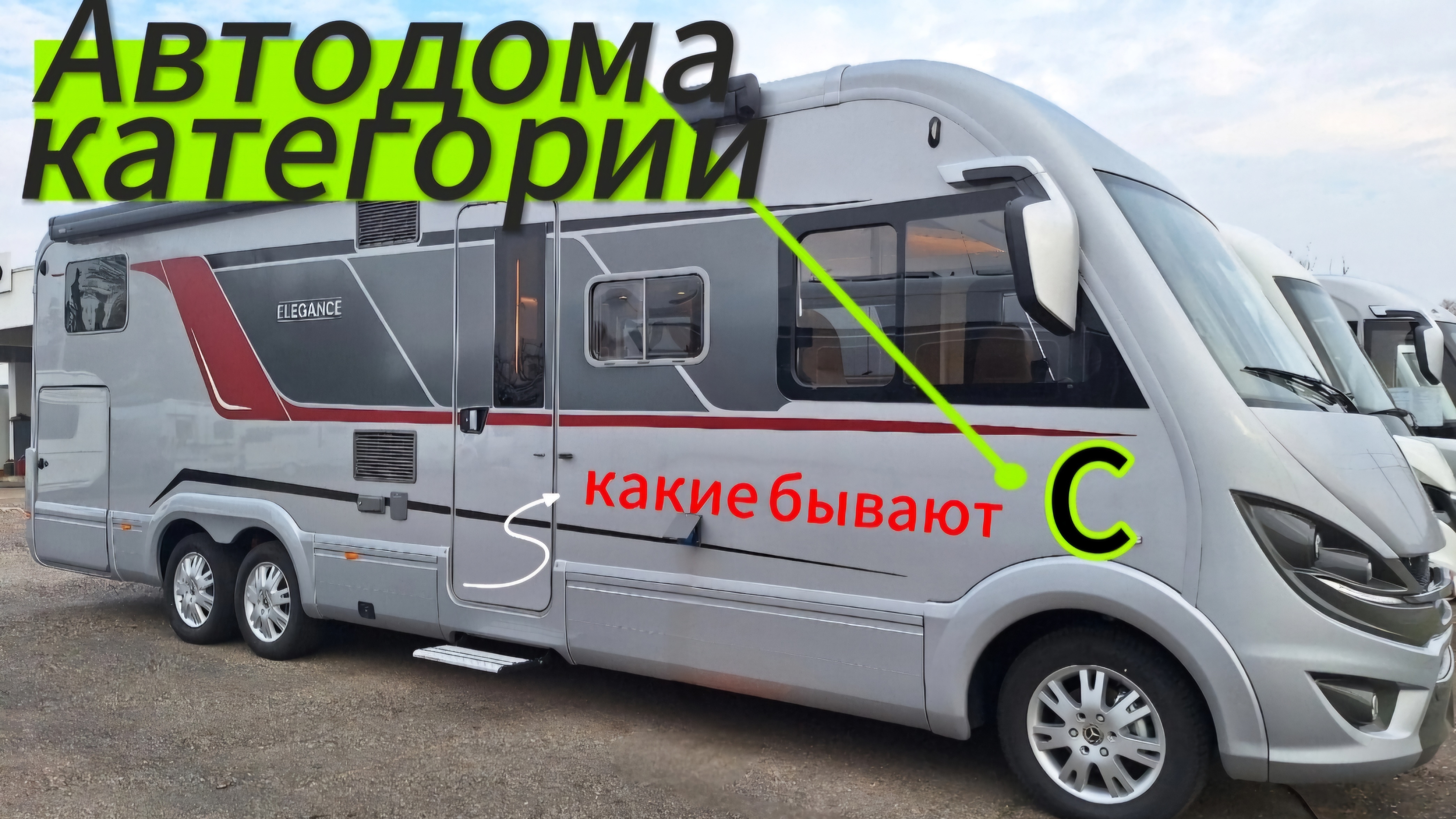 Автодома категории С какие бывают и что внутри!