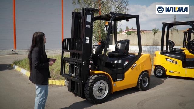 Электрический вилочный погрузчик UN на базе дизеля (NL серия)