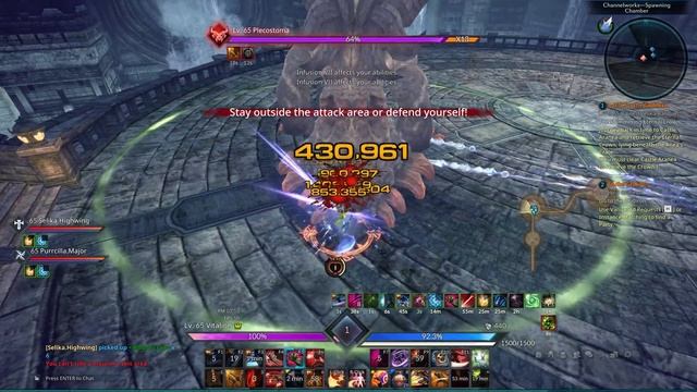 Tera Online - Channelworks (3 Person) Warrior POV