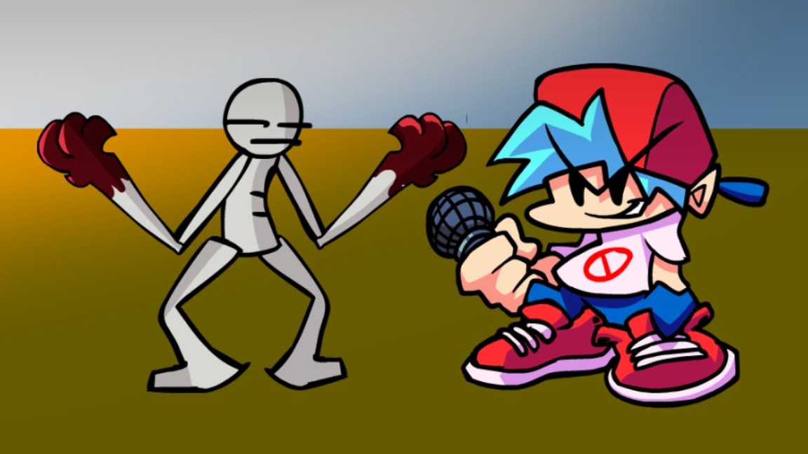 Scp-096 In FNF Song. (моя анимация)