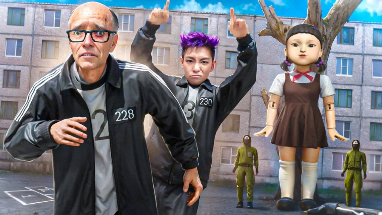 [DRЫNDA] Я Создал РУССКУЮ ИГРУ В КАЛЬМАРА в VR в Garry's Mod