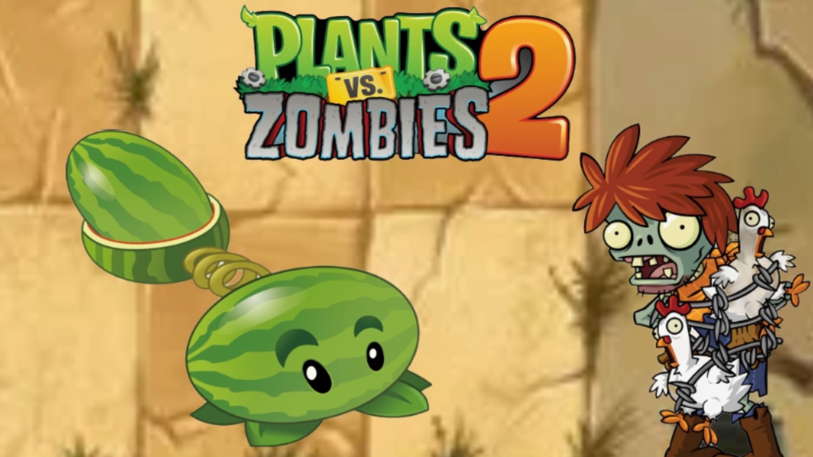 АРБУЗОПУЛЬТА! Plants Vs Zombies/Зомби против Растений