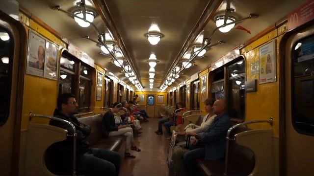 Вагоны метро тип е в Санкт-Петербурге!