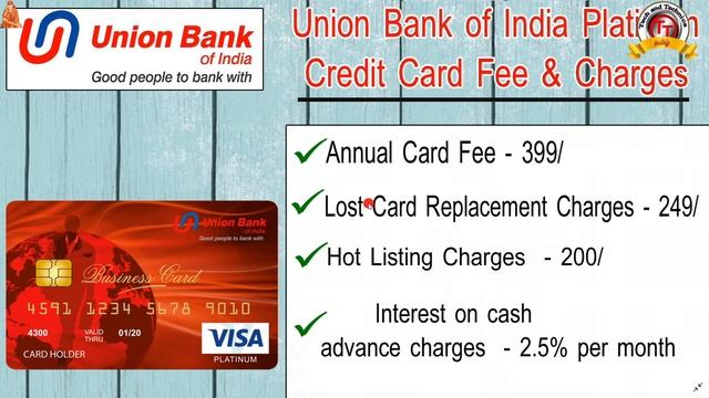 Union Bank of India platinum Visa Credit Card Benefits and Fee details in Tamil@TechandTechnics