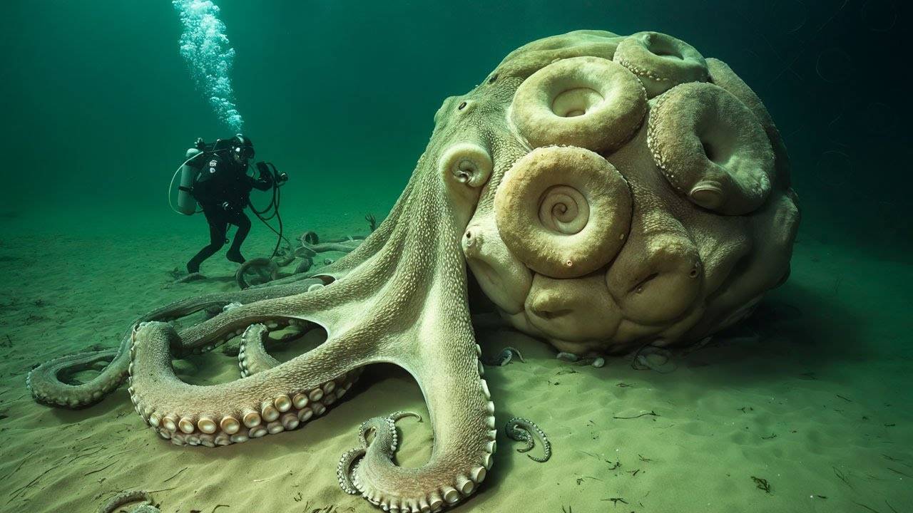 Вот что случается с осьминогом после 3 ЛЕТ в ледяной воде! 😱
