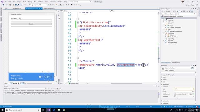 13. Using Design Mode Bindings