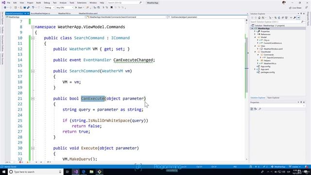 17. Using A Command Parameter