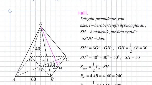 Piramida Məsələlər Həlli  35 Testin Süper Həlli