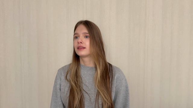 Роль Саша.Самопроба.Червова Василиса, 15 лет, рост 167см.