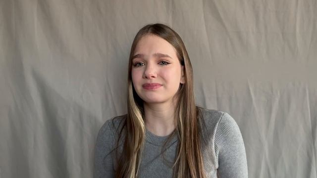 Роль Крис.Самопроба.Червова Василиса, 15 лет, рост 167 см.