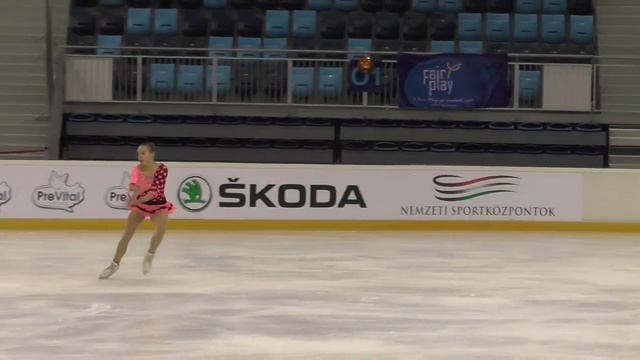 2016 Santa Claus Cup: Hana CVIJANOVIC (CRO) - FS Junior LADIES - Free Skating