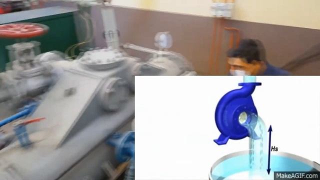 Condensador-bomba De Una Central A Vapor
