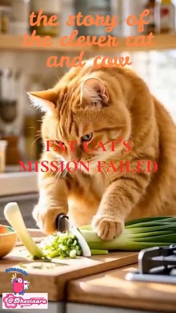 корова отплачивает жирному коту🤣🤣#шорты