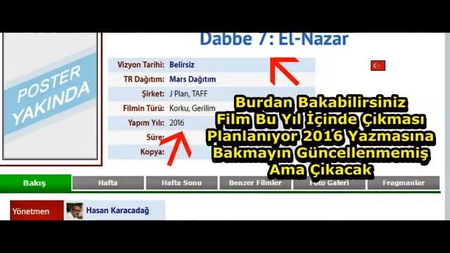 Dabbe 7 : El-Nazar - Ne Zaman Çıkıyor ? 2017 [ İşte Tarih ]