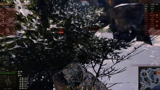 World Of Tanks Вытащил слив в соло на Progetto M35 Mod 46 Карта Заполярье Уничтожено машин - 12