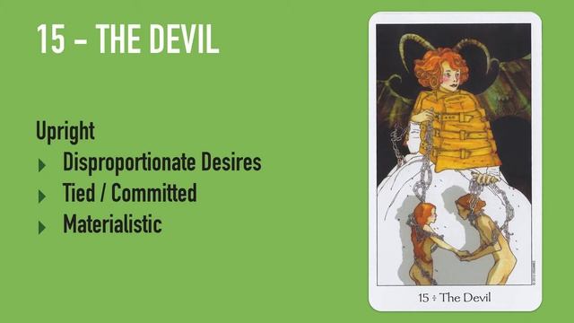 Learn This Deck - Dreaming Way Tarot - 15 The Devil