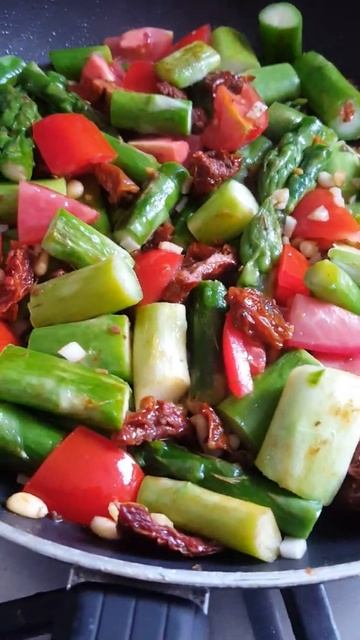 Nudelsalat Mit Grünem Spargel