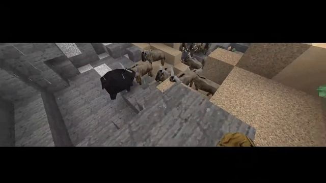 Survivalcraft 2: Random Animals Fight The Gnu Antelope!