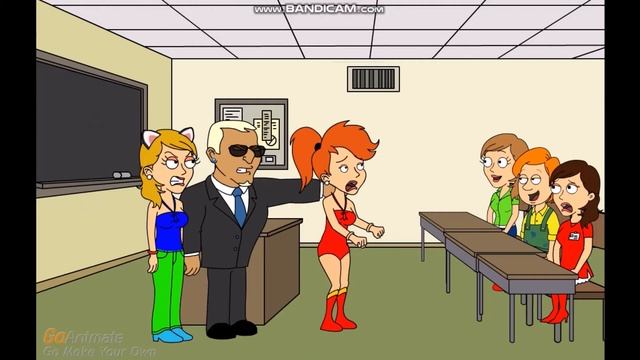 Mrs Martin Goes To School In Her Swimsuit