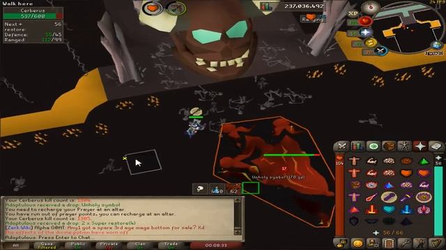 Cerberus Trip Without Spectral Spirit Shield (Pure + Zerker Friendly, No Twisted Bow) (OSRS)
