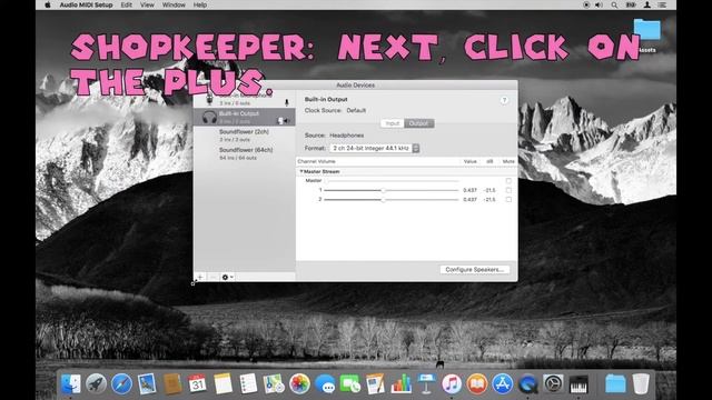 How To Mix Outputs On A Mac ***PLAY MUSIC ON TWO SPEAKERS*** - Audio MIDI Setup Tutorial