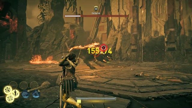 Assassin's Creed Odyssey [Quick Cerberos Boss Fight]