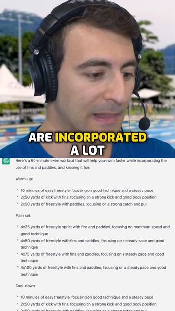 Will ChatGPT Replace Your Swim Coach?
