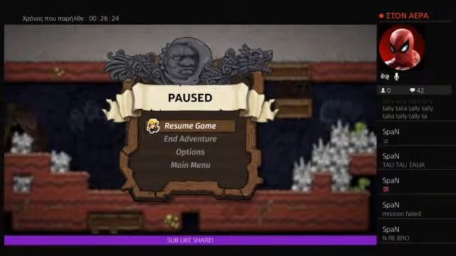 Spelunky 2 Come Back   LIVE Tally Talia