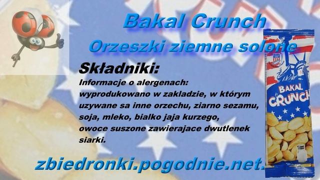 Bakal Crunch - Orzeszki Ziemne Solone Z Biedronki