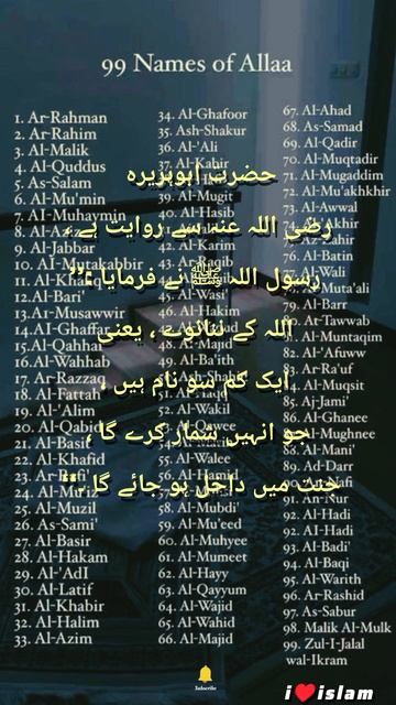अल्लाह के 99 नाम!?( Allah )|🌹ﷺ🌹|#tranding#short#viral#ytshort#shortvideo# I ♥️ Islam 🕋@shanukhan464